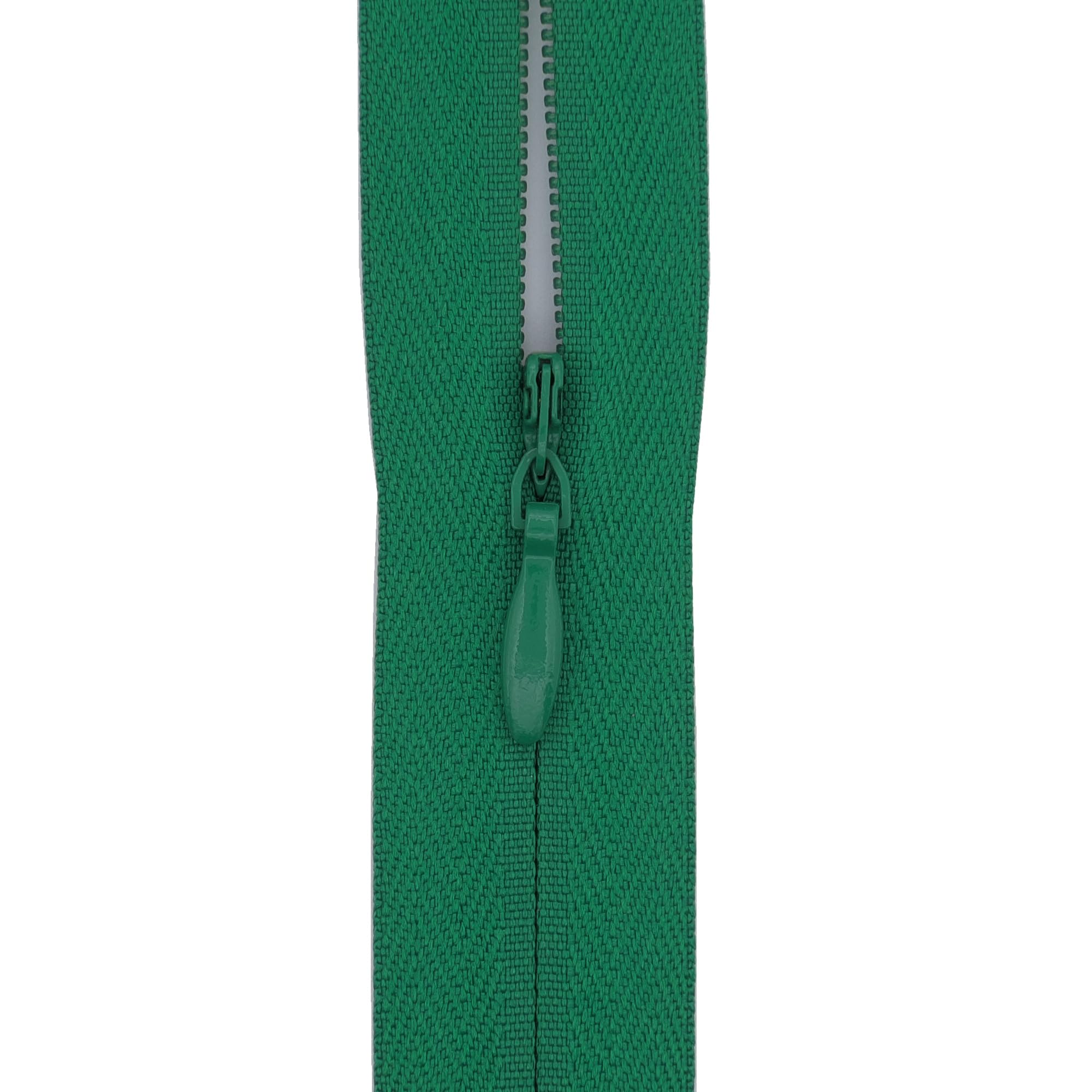 #3 Invisible Zips, 1 Pack, 20 Inch, Pine Green