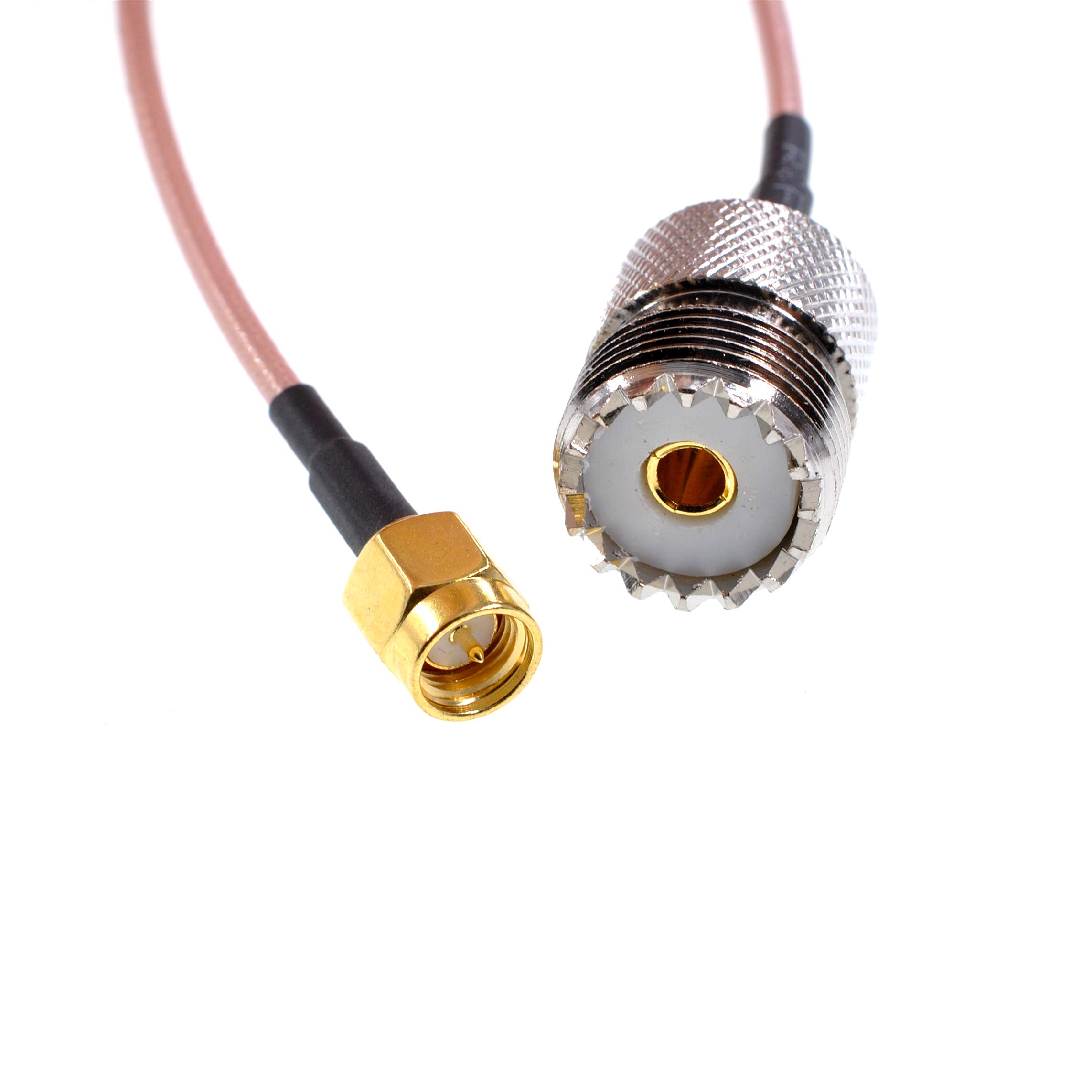 Adattatore SMA A SO239 Lotto Cavi Coassiali RG316 SMA Maschio A SO239 Femmina - 1 Piede, Per Connessioni RF Cavo SMA A SO239 - Foto 9