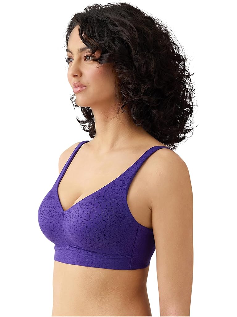 Purple Wacoal Inside Job Wire Free Bra