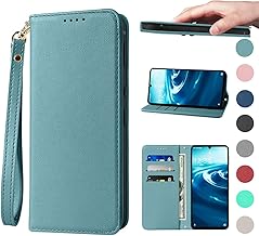 AQUOS Sense6 Case Notebook Type High Quality PU Leather AQUOS Sense6s Cover Sense6 Case Sharp Sense 6 S Case SHG07 Cover docomo SH-54B au SHG05 SH-M19 Case Shock Resistant Built-in Magnet Closure No