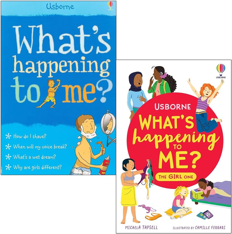 What's Happening to Me? Collection 2 Books Set, (What's Happening to Me? (Girls Edition) (Facts of Life) & What's Happening to Me?: Boy)
