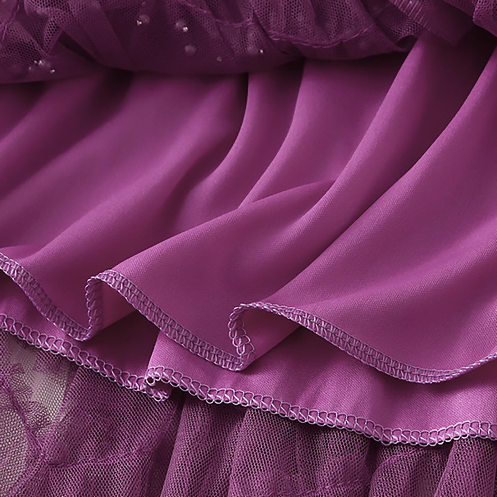 Jupe en Tulle pour Femmes, Jupe Longue en Tulle à Volants, Multicouche, Ligne A, Tutu, Bal de Promo, Mariage Jupe Blanche Taille Haute