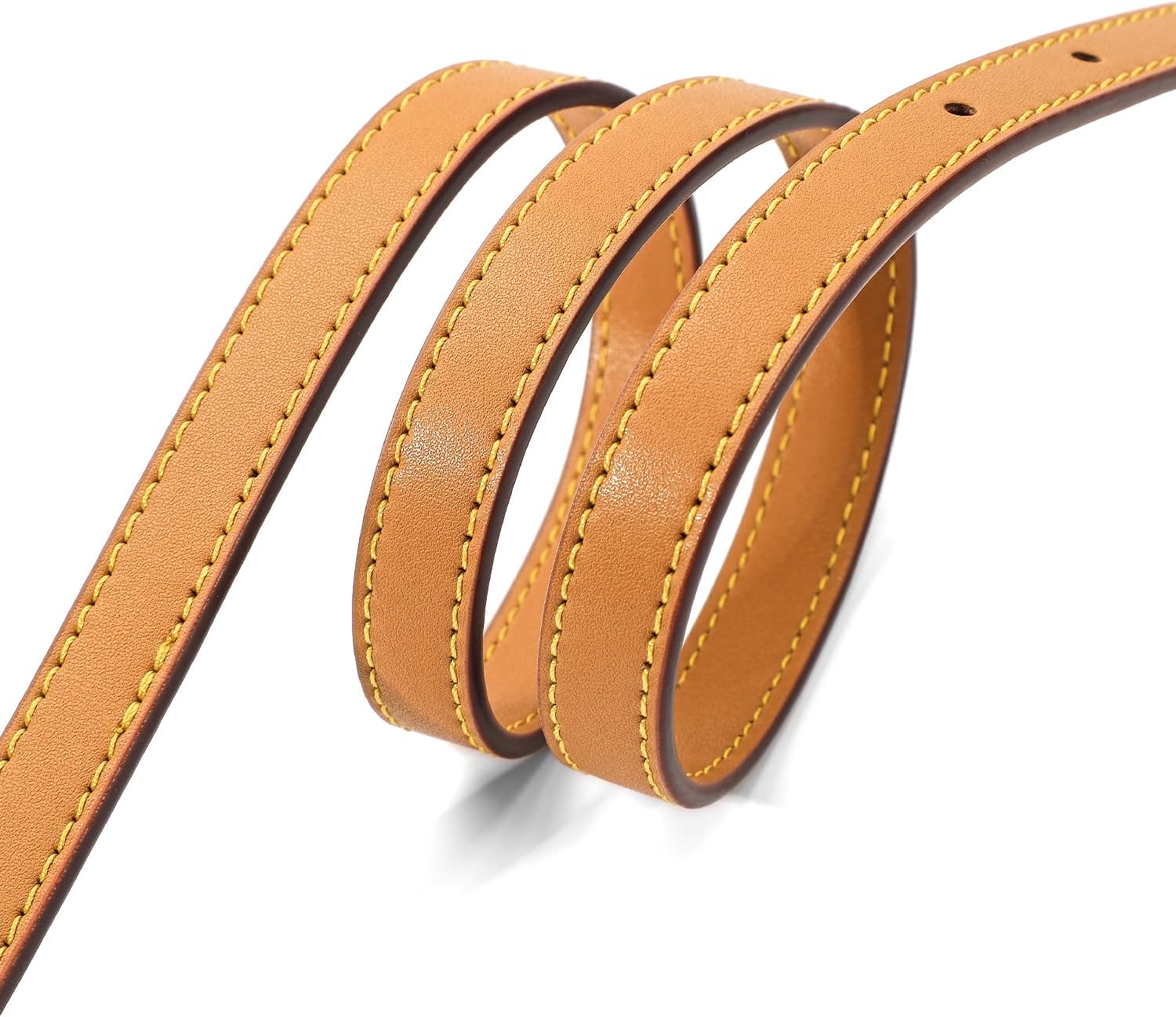 Vachetta Leather Adjustable Crossbody Strap for Leather Shoulder Strap Belt Replacement Suitable for L V Handbags - Image 4