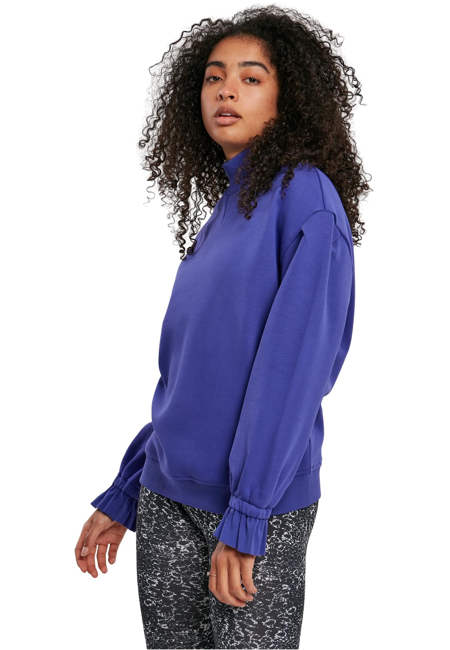 Urban Classics bluzy Kobiety Ladies Turtleneck Crew