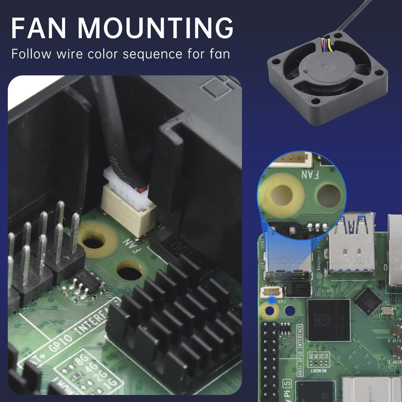 Case Per Raspberry Pi 5 Con Dissipatori Rame E Ventola - Trasparente E Efficiente | Cooling Ottimale - Foto 8