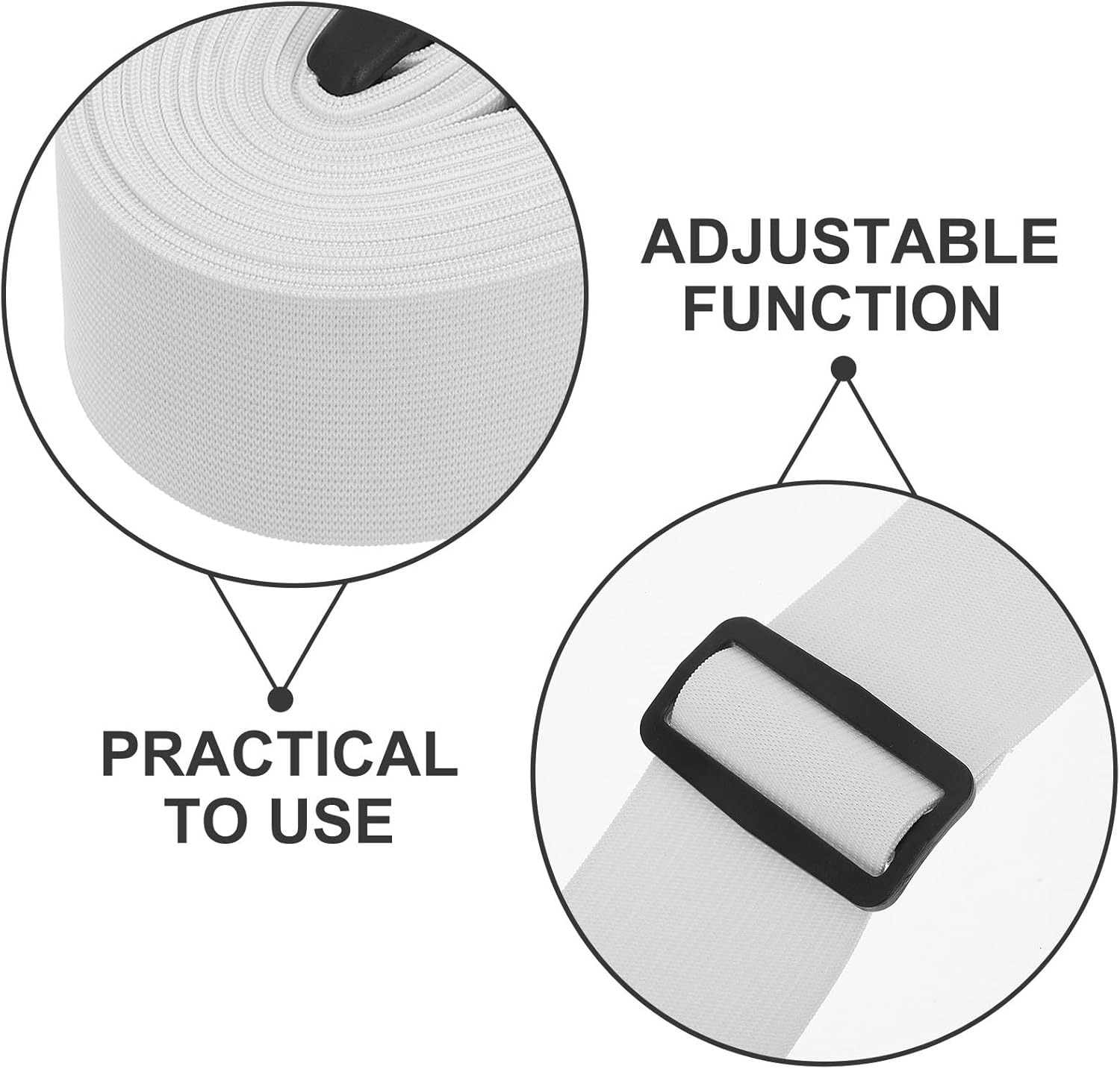 Bed Sheet Straps Adjustable Elastic Oxford Cloth Sheet Bands Non-Slip Fasteners for Mattress Corners Bedding Organization for Home Use