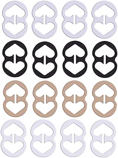 16PCS Bra Strap Clips to Make Racerback - Bra Strap Holders for Slipping, Bra Clips for Conceal Straps - Bra Converter Cleavage