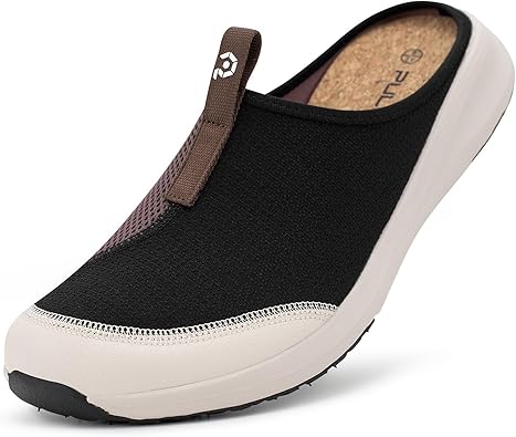 Mens Recovery Wide Toe Box Slippers - Zero Drop Lightweight Sport Lightweight Stability Clogs