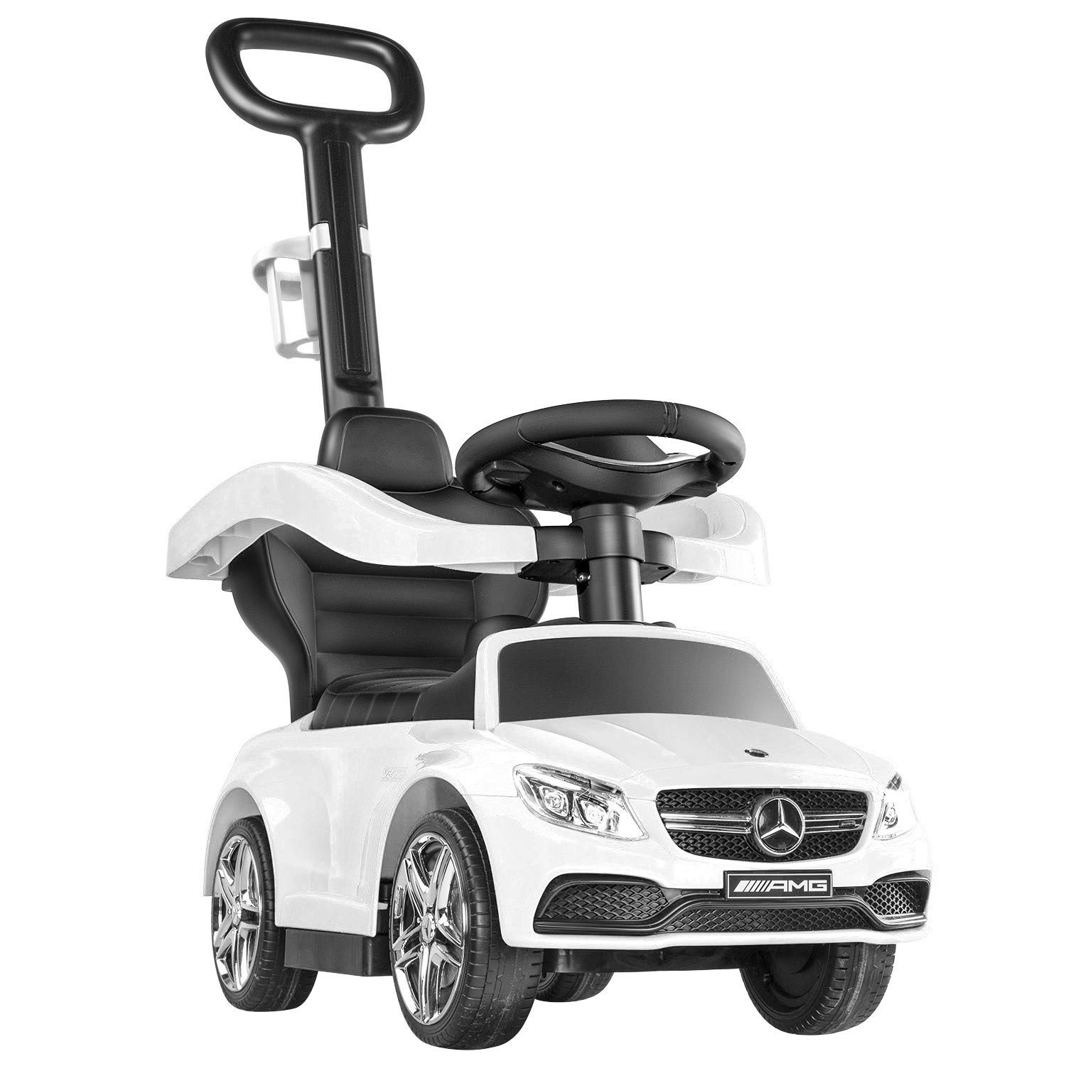 Buy BABLE Push Car for Toddlers White Wagons for Kids, Push Car