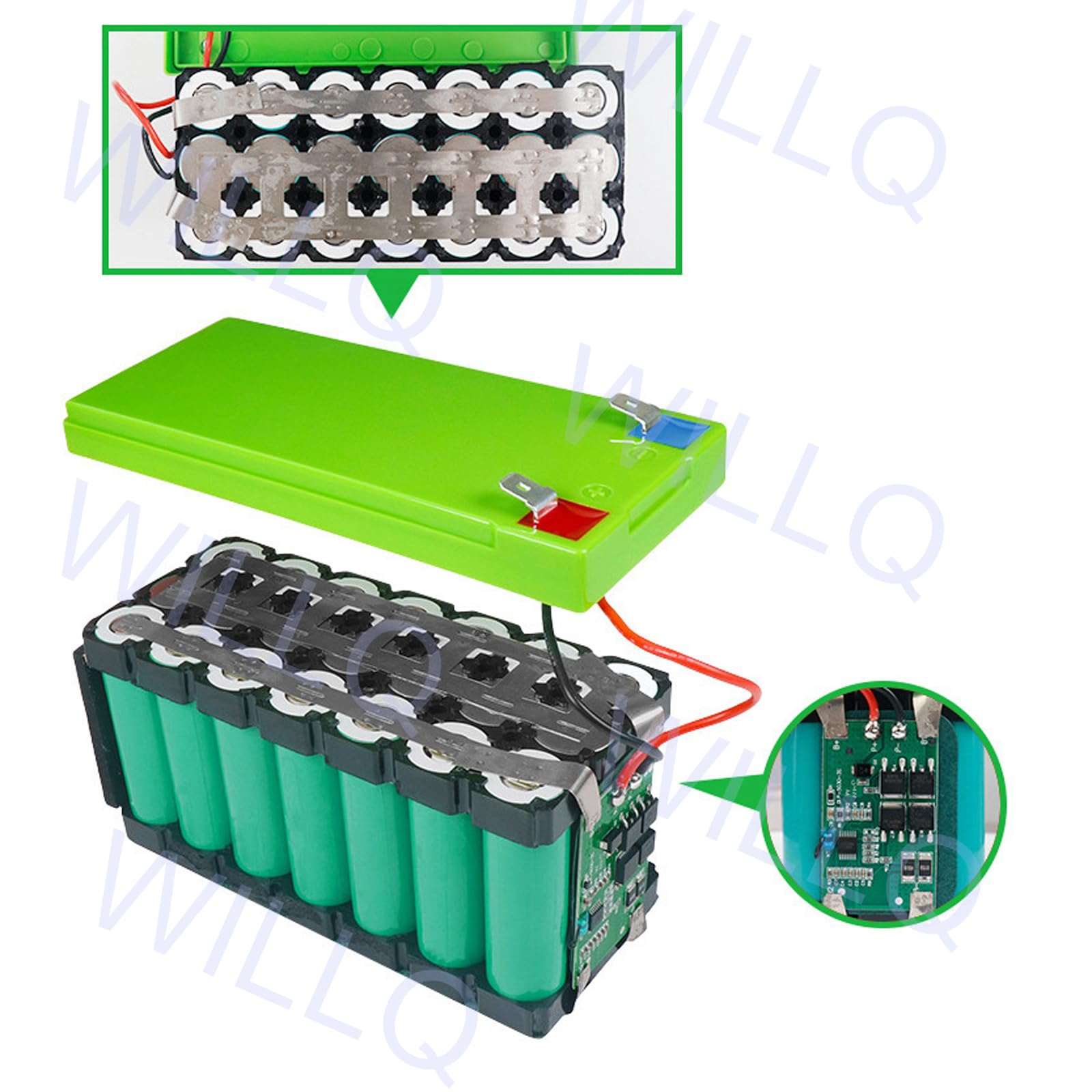 Batterie au Lithium 12V 8Ah 10Ah 12Ah 14Ah 16Ah 18Ah 20Ah Rechargeable et Portable, pour pulvérisateur, Chariot, Voiture électrique pour Enfants, éclairage LED, etc