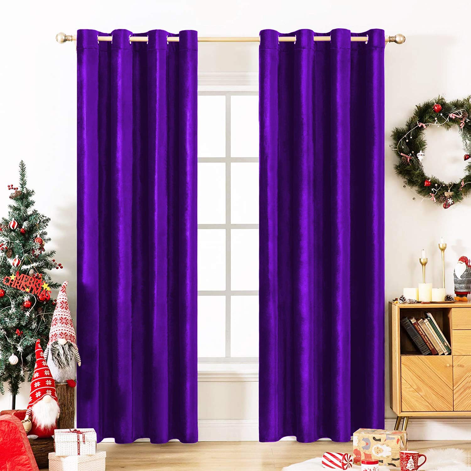 Parda Sansar Velvet Room Darkening Washable Soft Window Curtains 5 feet, Width - 4 feet, Purple, Pack of 2 (B08TZYL369) Amazon Price History, Amazon Price Tracker