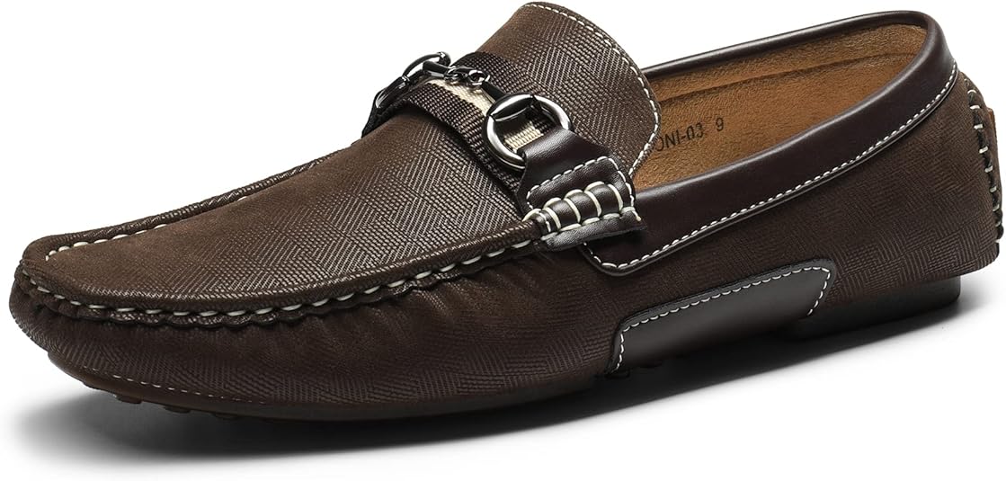 Bruno Marc Men's Penny Loafers Moccasins Shoes