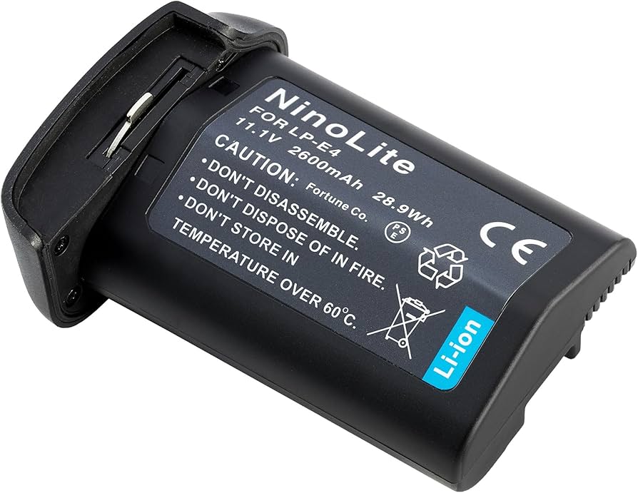 Amazon | NinoLite LP-E4 / LP-E4N 互換 バッテリー キャノン EOS-1Ds