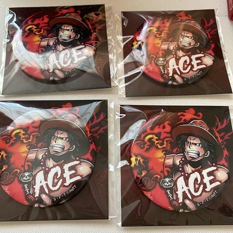 Amazon ワンピース エース 缶バッジ アイドル 芸能人グッズ 通販