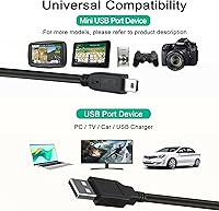 Vista 4 de Cable USB compatible con Provo Craft Cricut Gypsy GPSY0001 máquina de diseño portátil