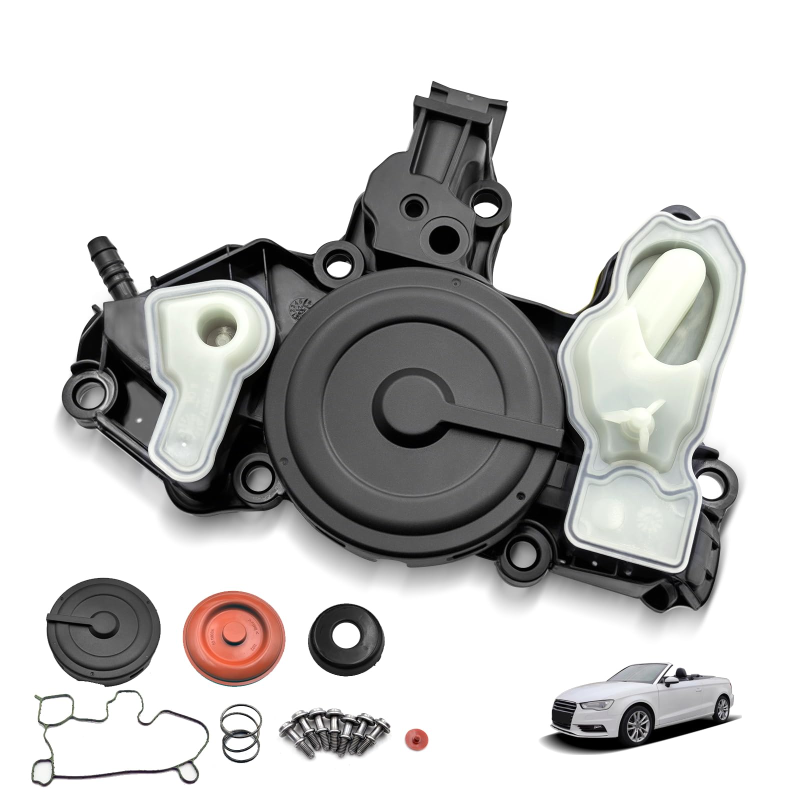 Amazon.com: 06K103495 PCV Valve Oil Separator Engine Crankcase