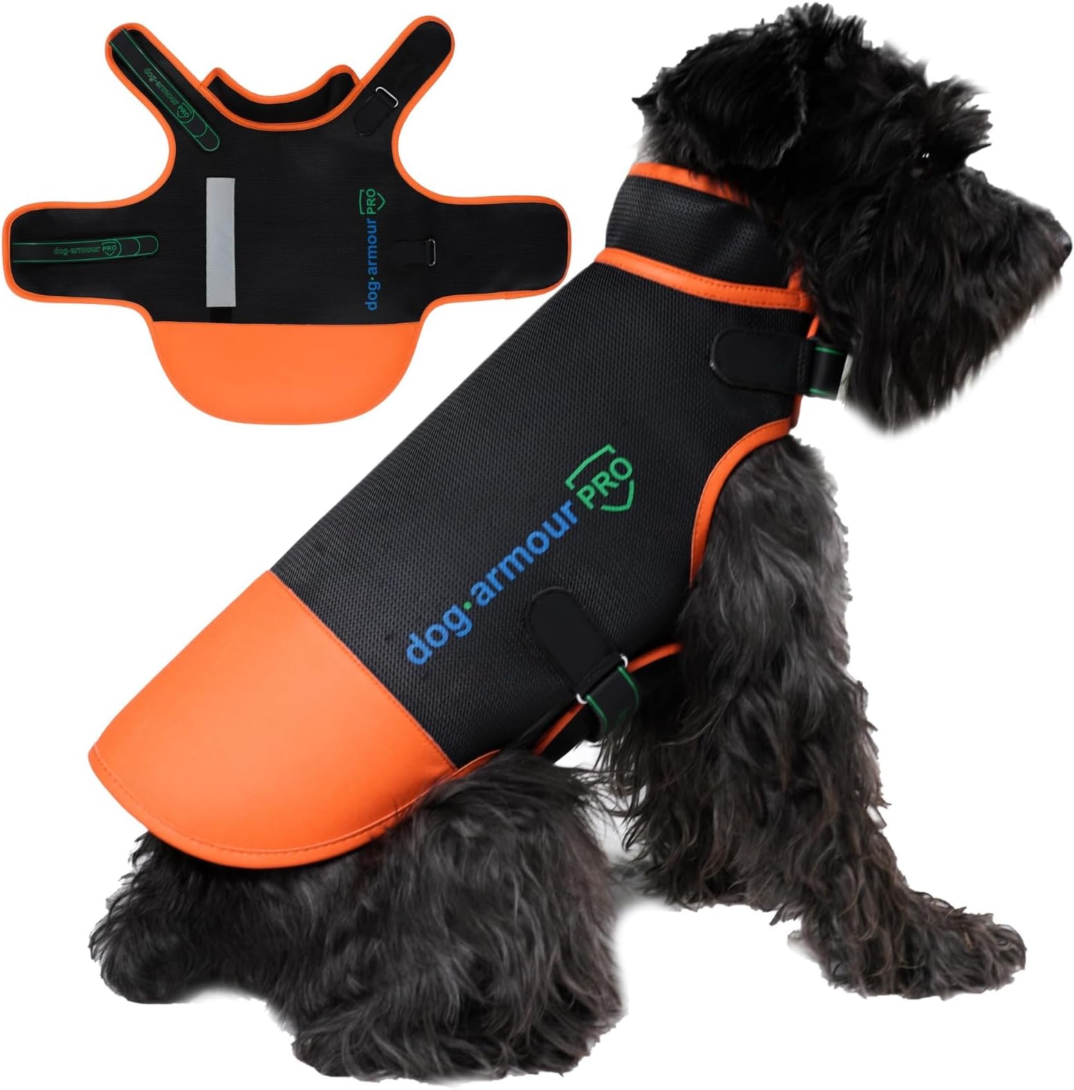 Dog Armour PRO Reflective Dog Harness Vest for Small