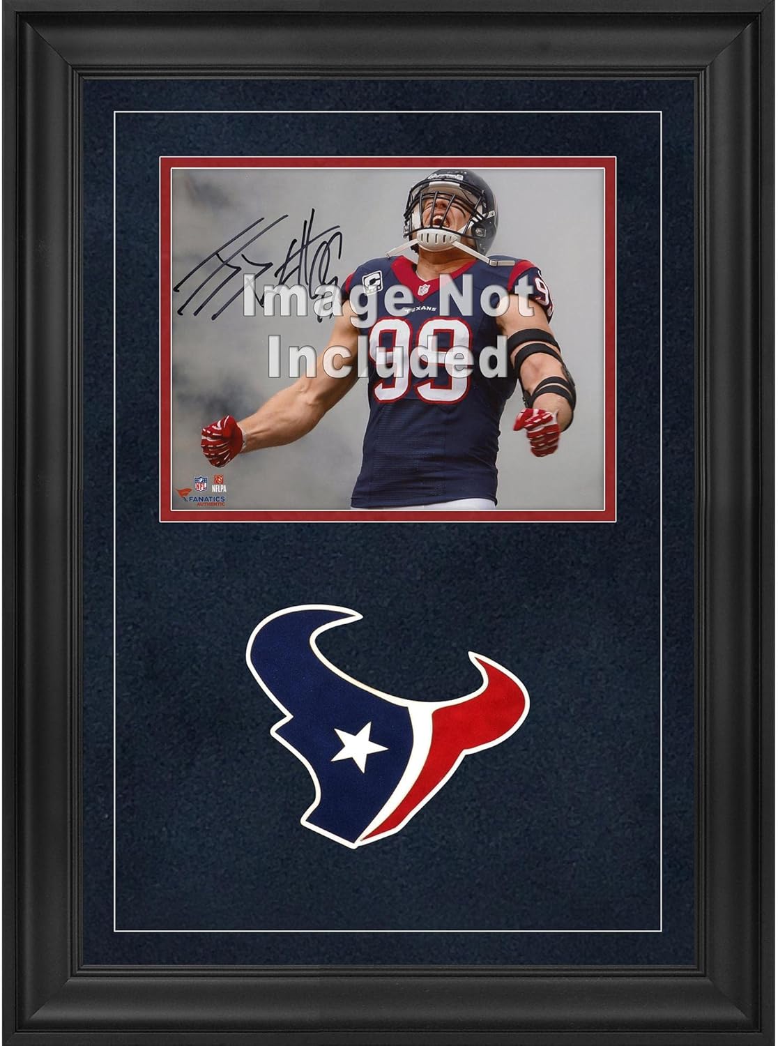 Houston Texans Deluxe 8" x 10" Horizontal Photograph Frame with Team Logo - Football Other Display Cases