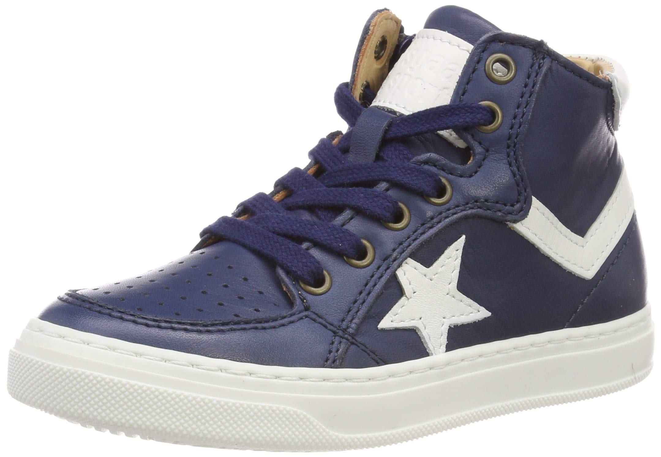 Bisgaard Unisex Kids' 30720.119 Hi-Top Trainers, Blue Dark Blue 601 2, 34 EU