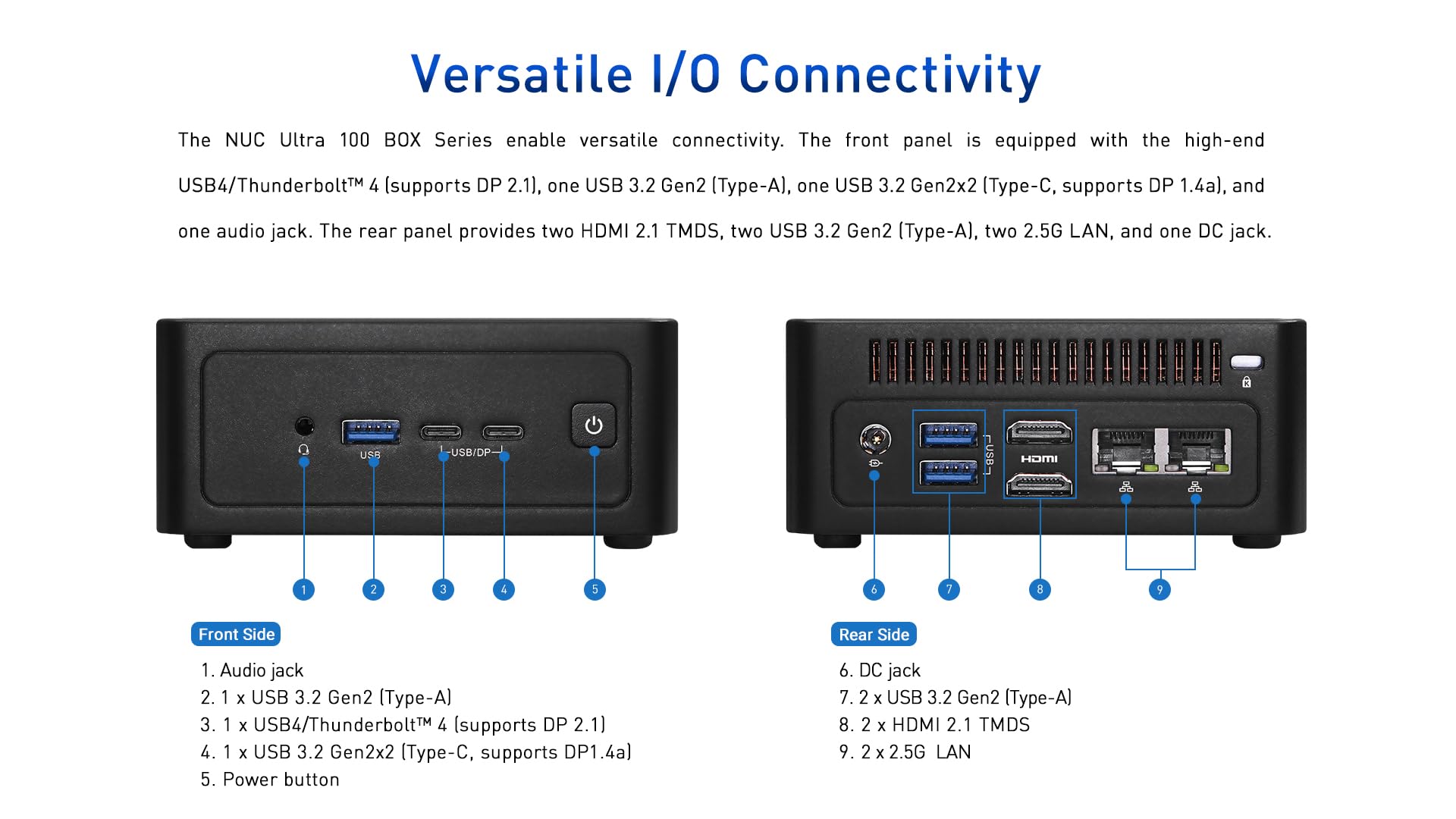 Amazon.com: NUC BOX-155H Mini PC, Intel Core Ultra 7 Processor