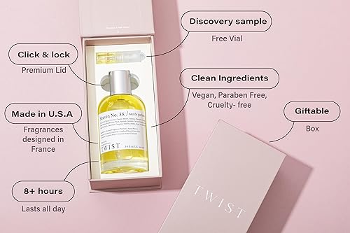 Miniatura 186 de Twist - Eau De Parfum Napoli No. 7, inspirado en Aventus de Creed, perfume de larga duración para hombre, sin parabenos, vegano, ingredientes