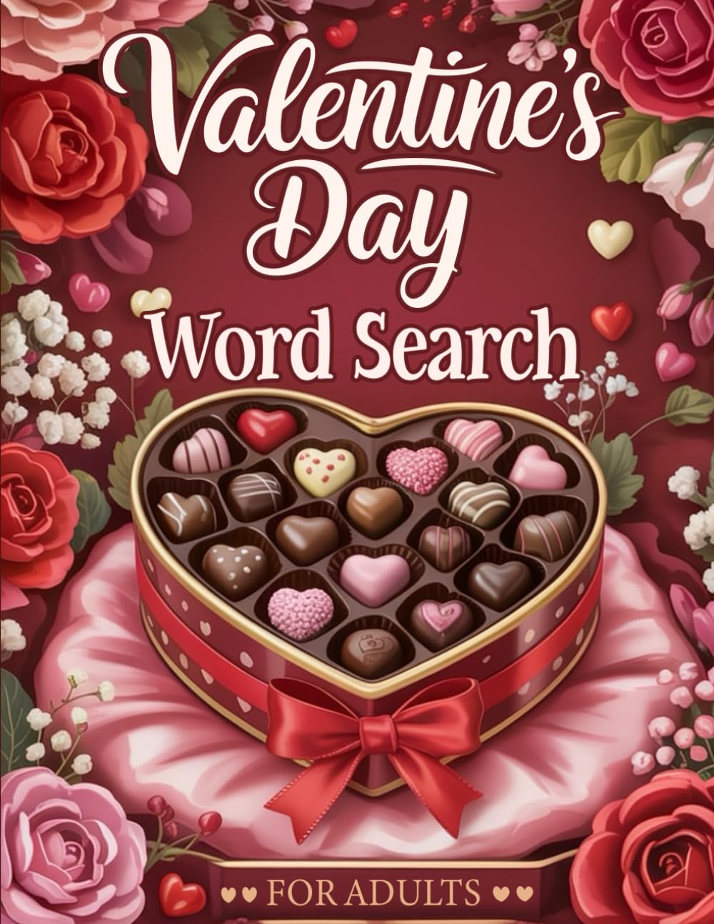 Valentine's Word Search: Romantic and Love-Themed Word Search Puzzles to Celebrate Valentine’s Day