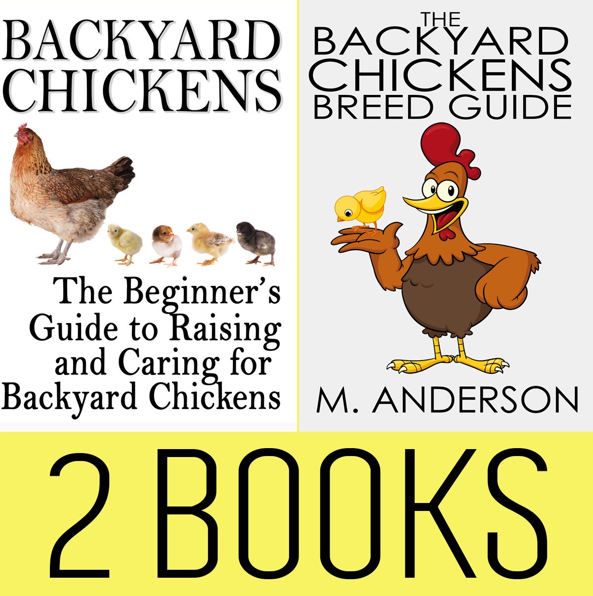 Backyard Chickens Book Package Beginner's Guide to Raising Backyard