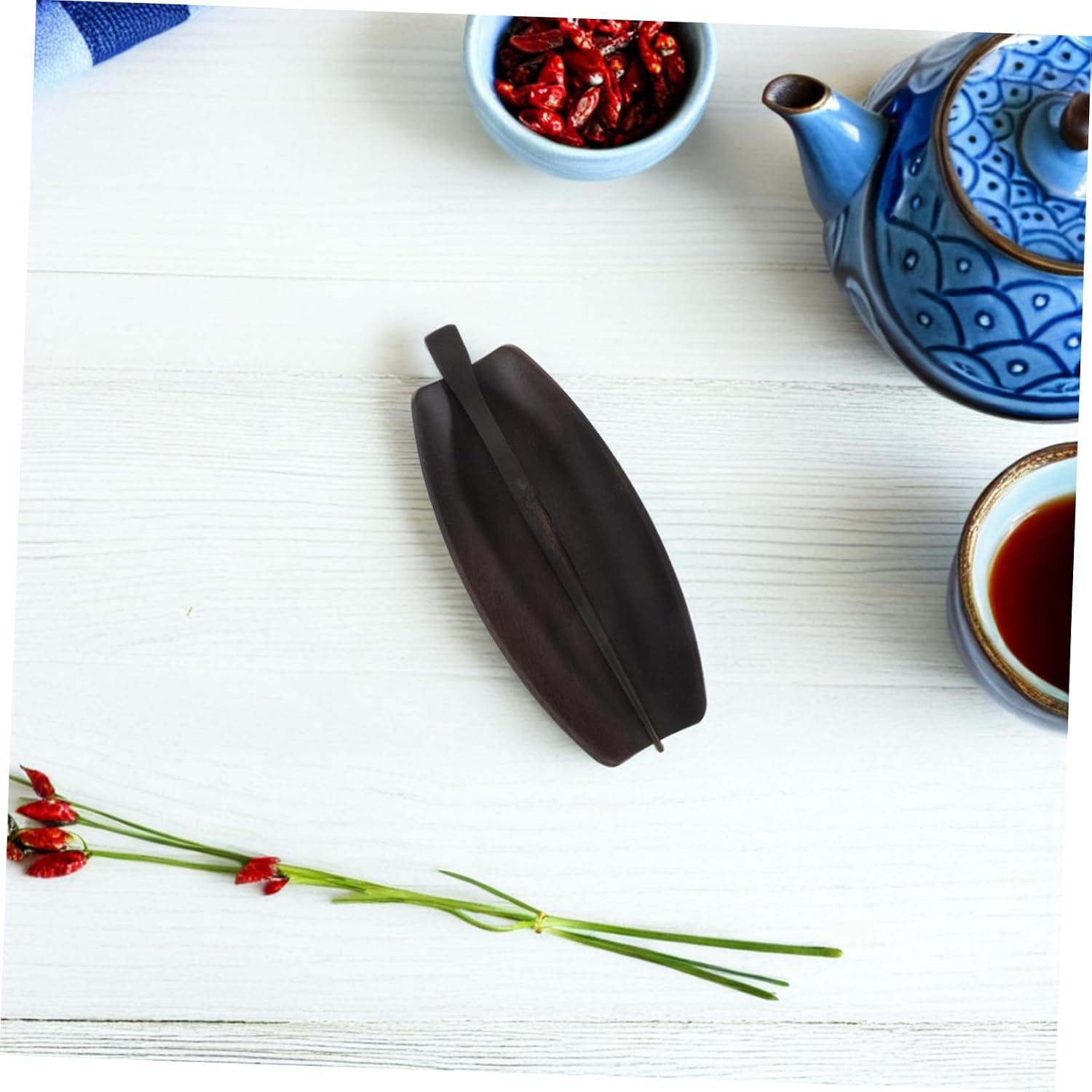 Mikinona 1set Chinese Tea Scoop Set Kung Fu Tea Accessories Coffee Beans Unique Design