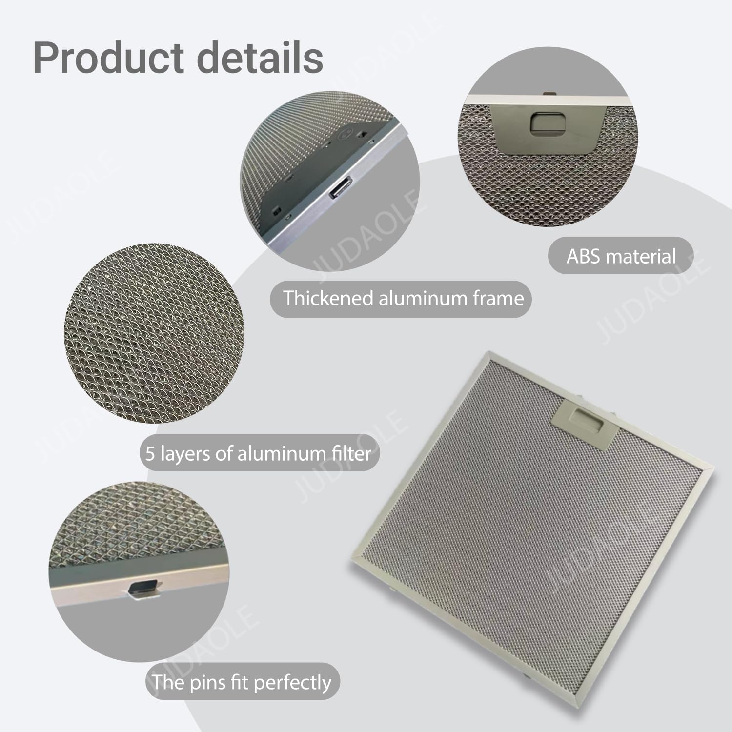 Range Hood Grease Filter For GE JVX5300SJ2SS,JVX5305DJ2BB, JVX5300DJ2WW,JVX5305DJ2WW, JVX5305SJ2SS,JVX5300EJ2ES