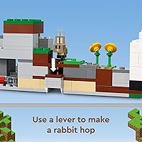 Vista 3 de Lego 21181 Minecraft The Ranch Rabbit, Building Set, Toy for Children from 8 Years with Figures Trainer, Zombie, Animals