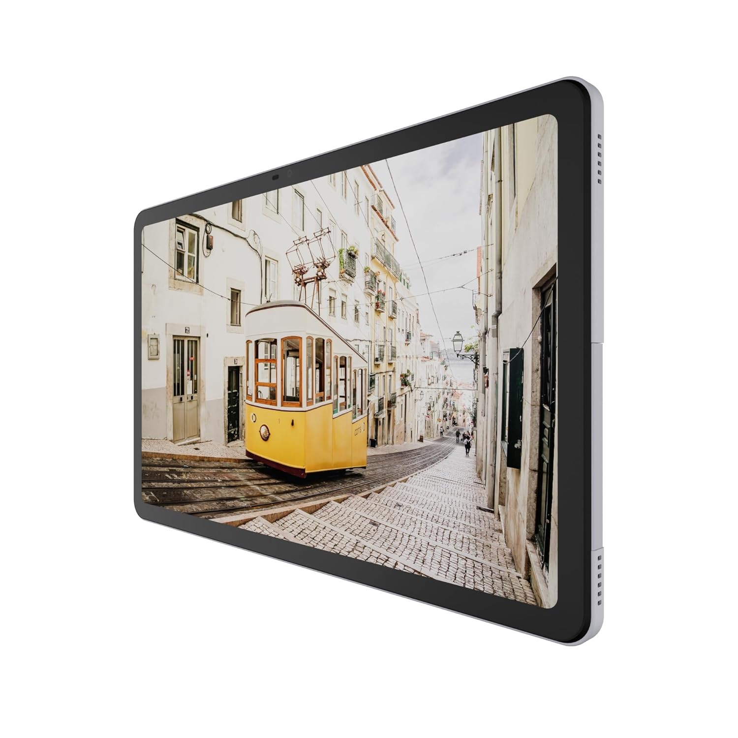 DOMO Slate SLP12 T610 OS12 10.5-inch LCD 4G Calling Tablet PC, Volte, Dual SIM Slots, 64GB Storage, 4GB RAM, Octa Core CPU, GPS, Bluetooth, 4 Speakers Grey