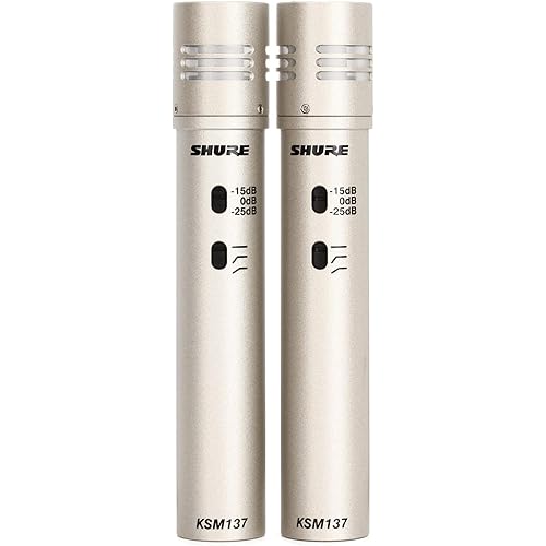 Shure KSM137 Stereo Pair