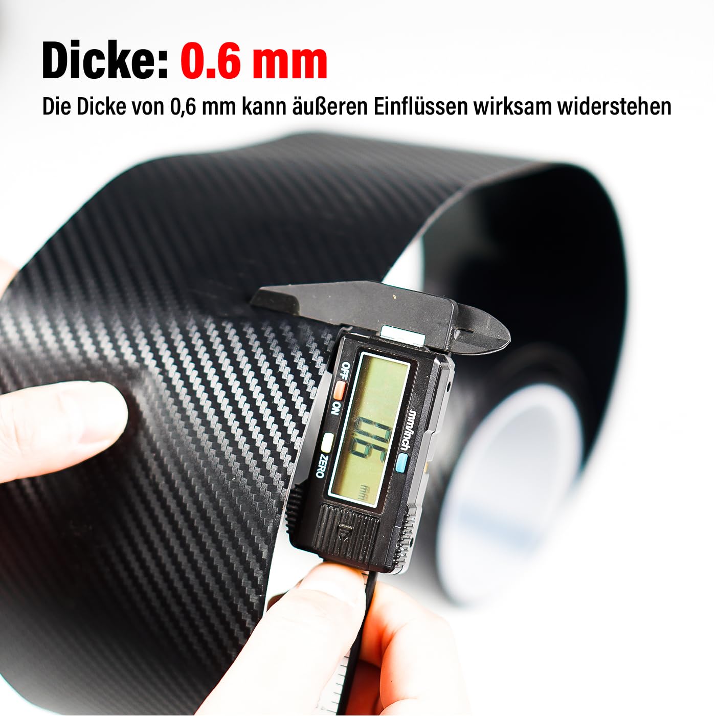 Chooee Film de protection de cadre de vélo, autocollant de vélo à haute viscosité, 3 m (4 pouces x 118), motif en fibre de carbone, film de protection de peinture pour tube supérieur/inférieur, base