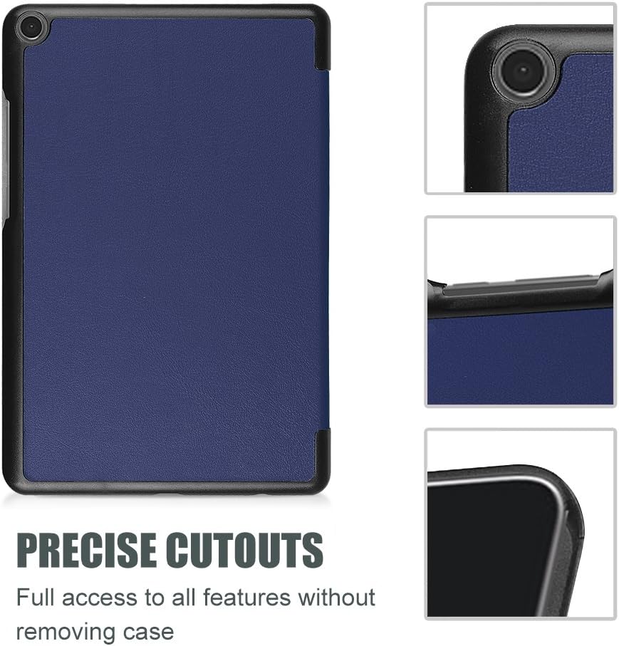 ProCase Verizon ASUS ZenPad Z8s Case, Slim Stand Hard Shell Case Smart Cover for Asus Zenpad Z8s ZT582KL ASUS-P00J 4G LTE Tablet (2017 Released) -Navy