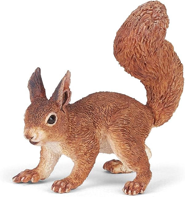 Papo 50255 Squirrel WILD ANIMAL KINGDOM Figurine, Multicolour