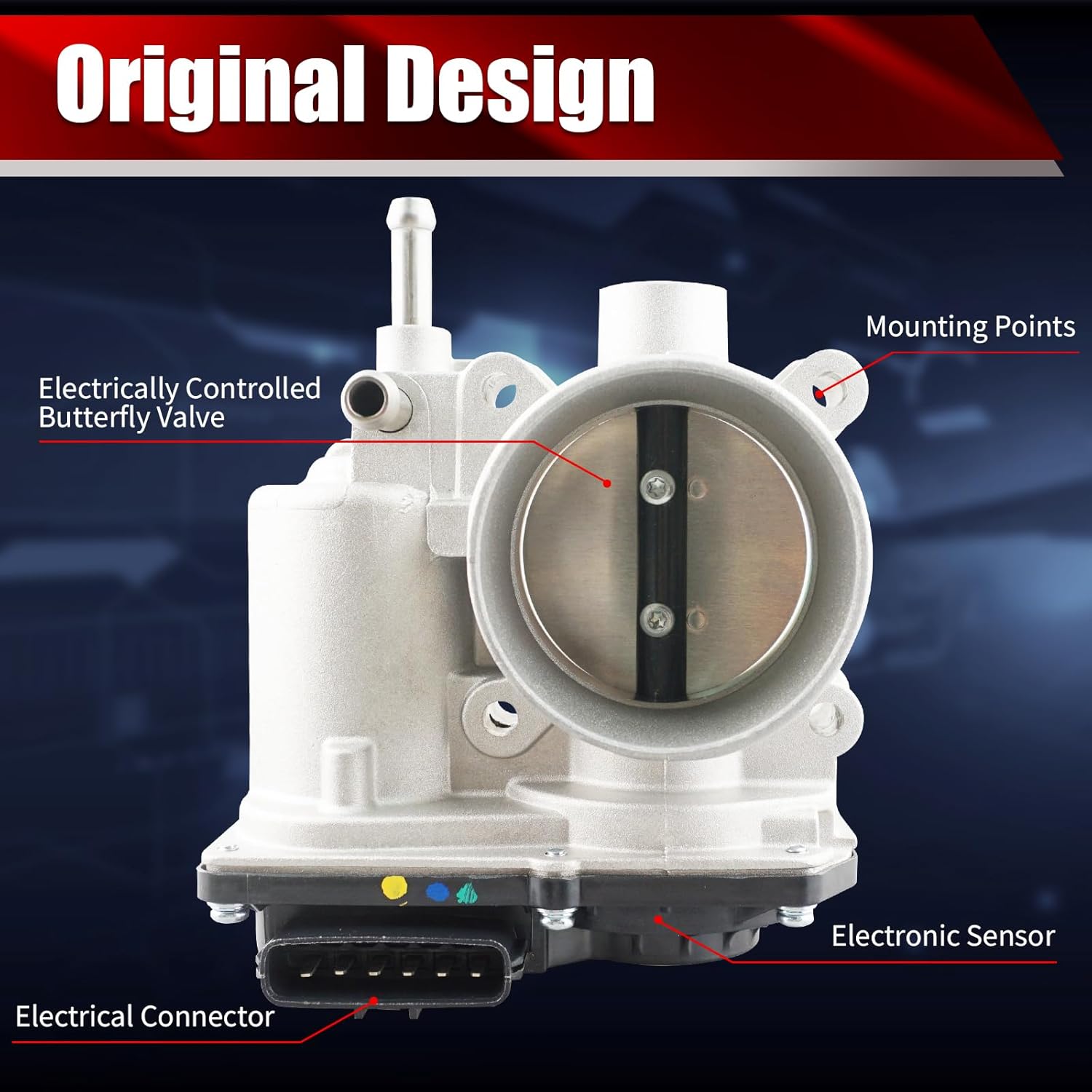 Electronic Throttle Body Assembly S20139 Compatible with Toyota Corolla 2011-2019 Corolla iM 2017-2018 Matrix 2011-2014 Scion iM 2016 1.8L L4 Replaces 22030-0T080 22030-37050 977-332 67-8014