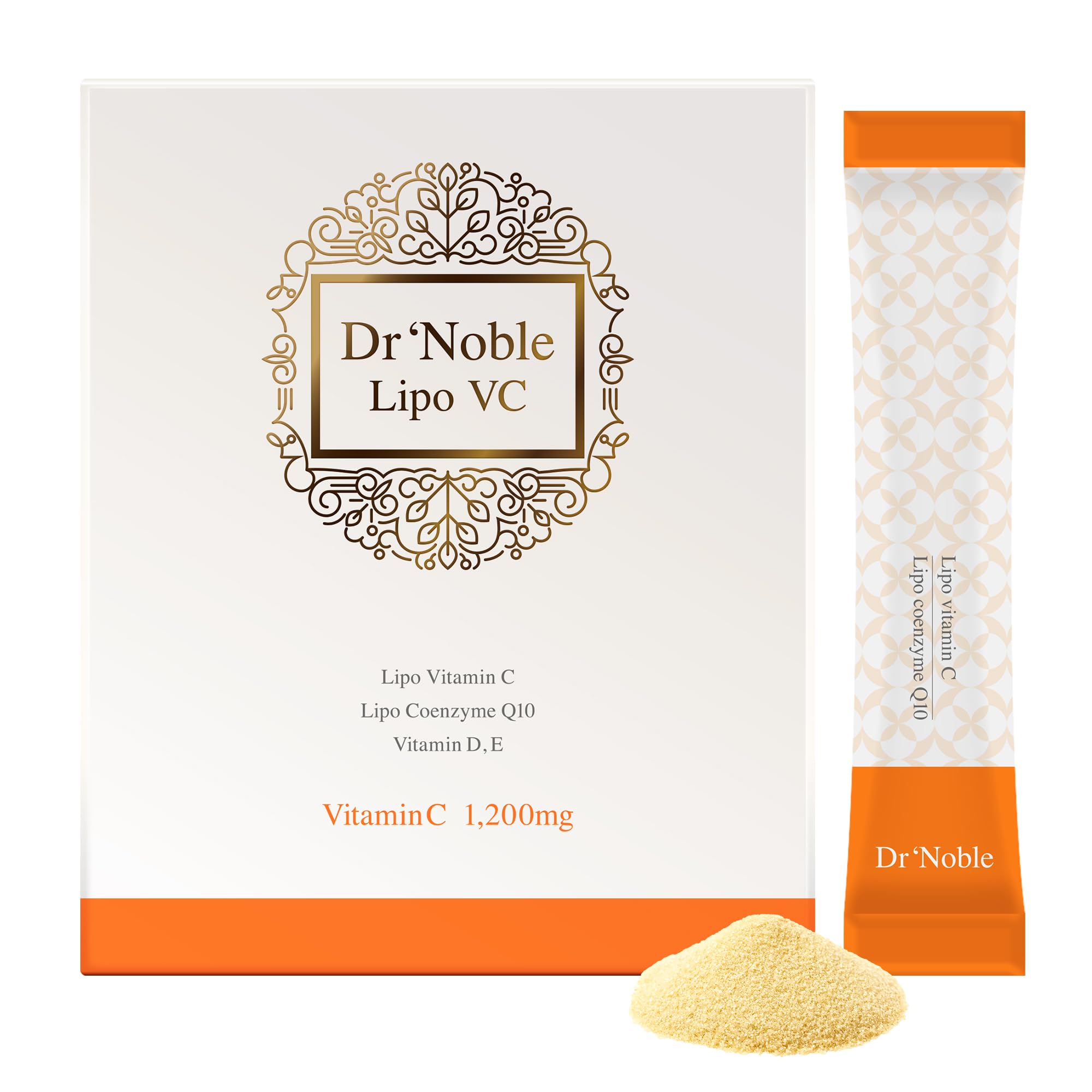 Dr.Noble（ドクターノーブル）リポソームビタミンC 1200mg 【栄養機…