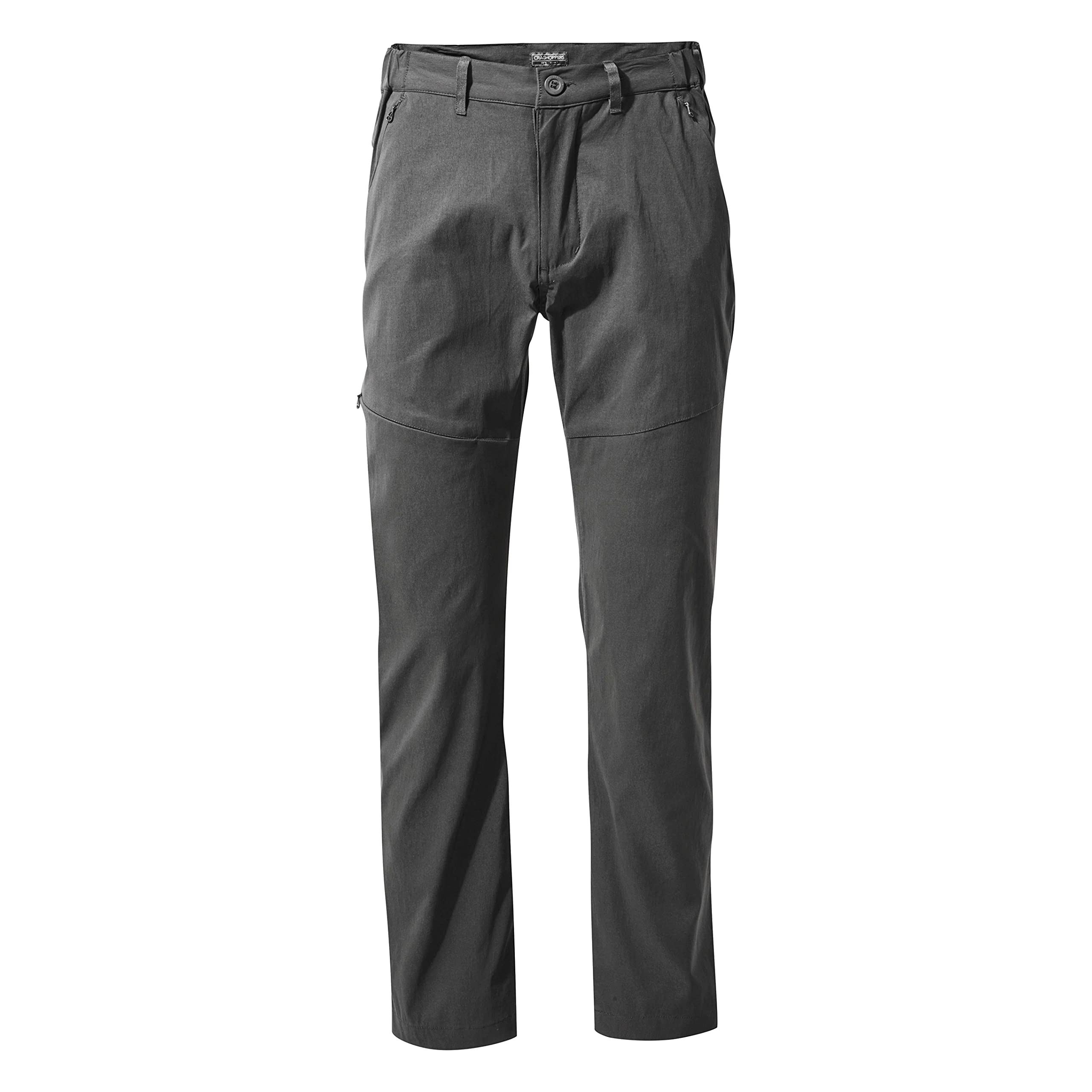 Craghoppers Mens Kiwi Pro Trousers Hiking Pants, Dark Lead, 42W Long EU