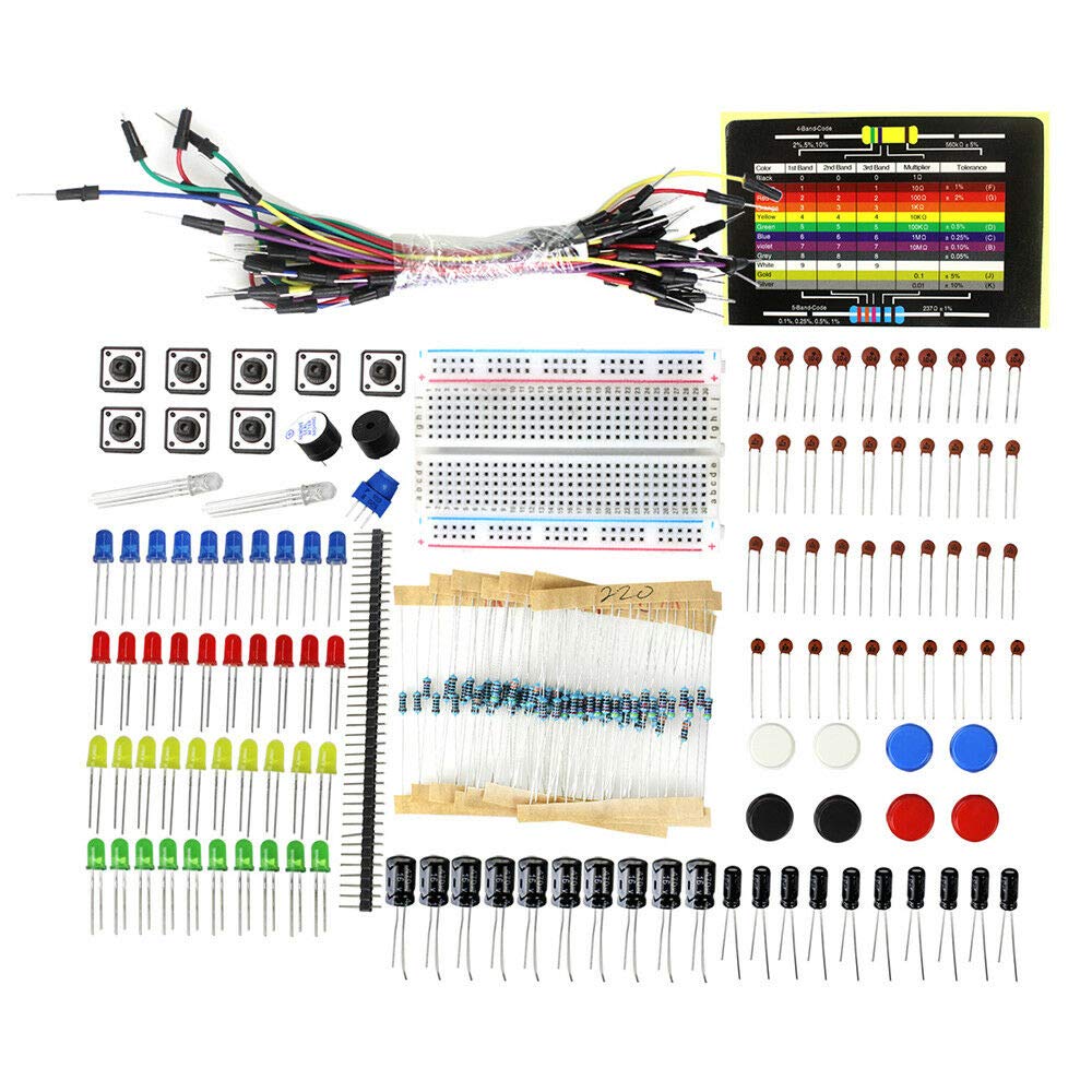 Buy DEVMO Arduino Upgraded Electronics Fun Kit Starter Resistor LED
