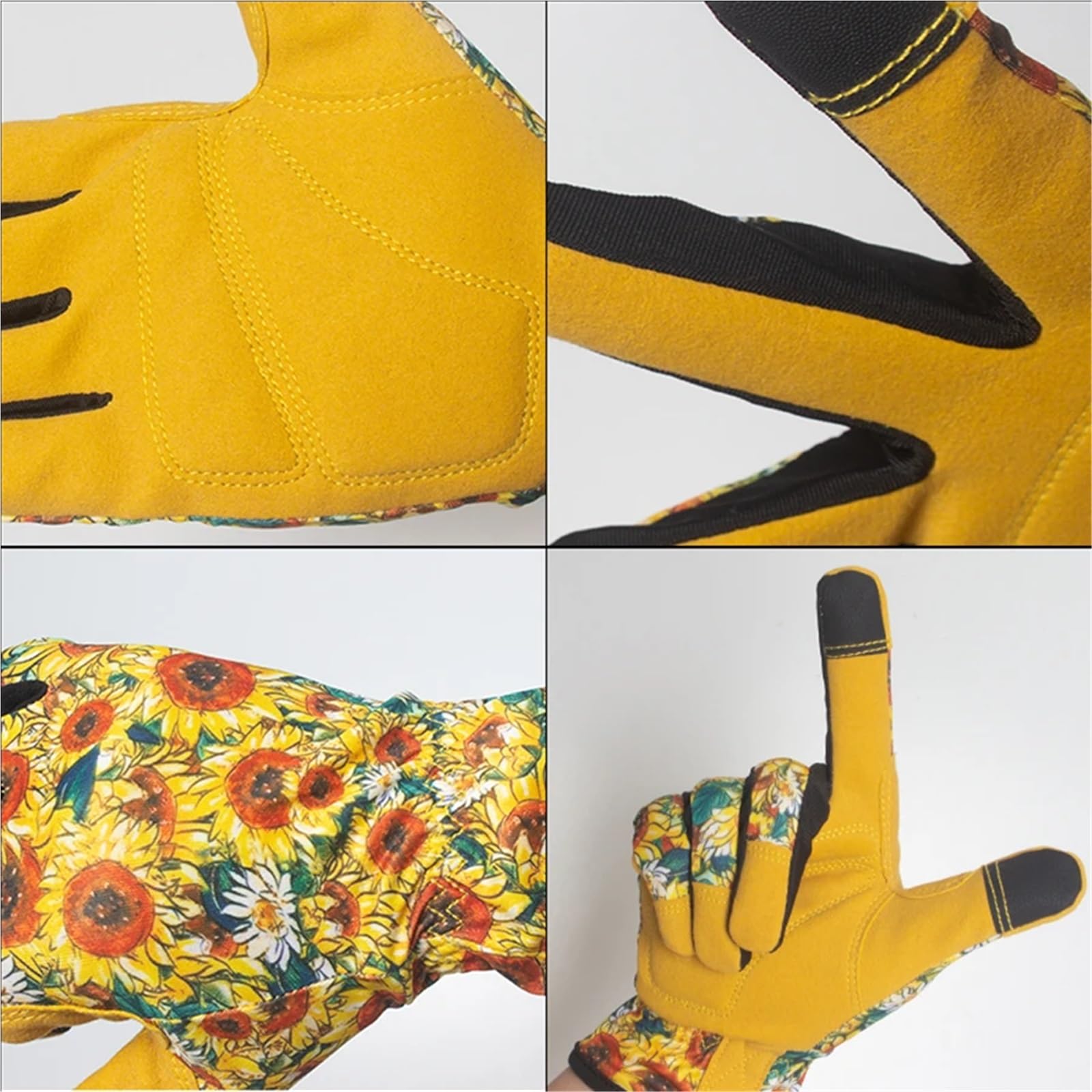 Guantes de jardinería for hombres y mujeres, poda rosas, a prueba espinas, guantes for trabajar en el jardín, herramientas trabajo protección Industrial, 1 par para Hombre y Mujer(S)