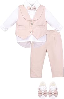 beige baby suit