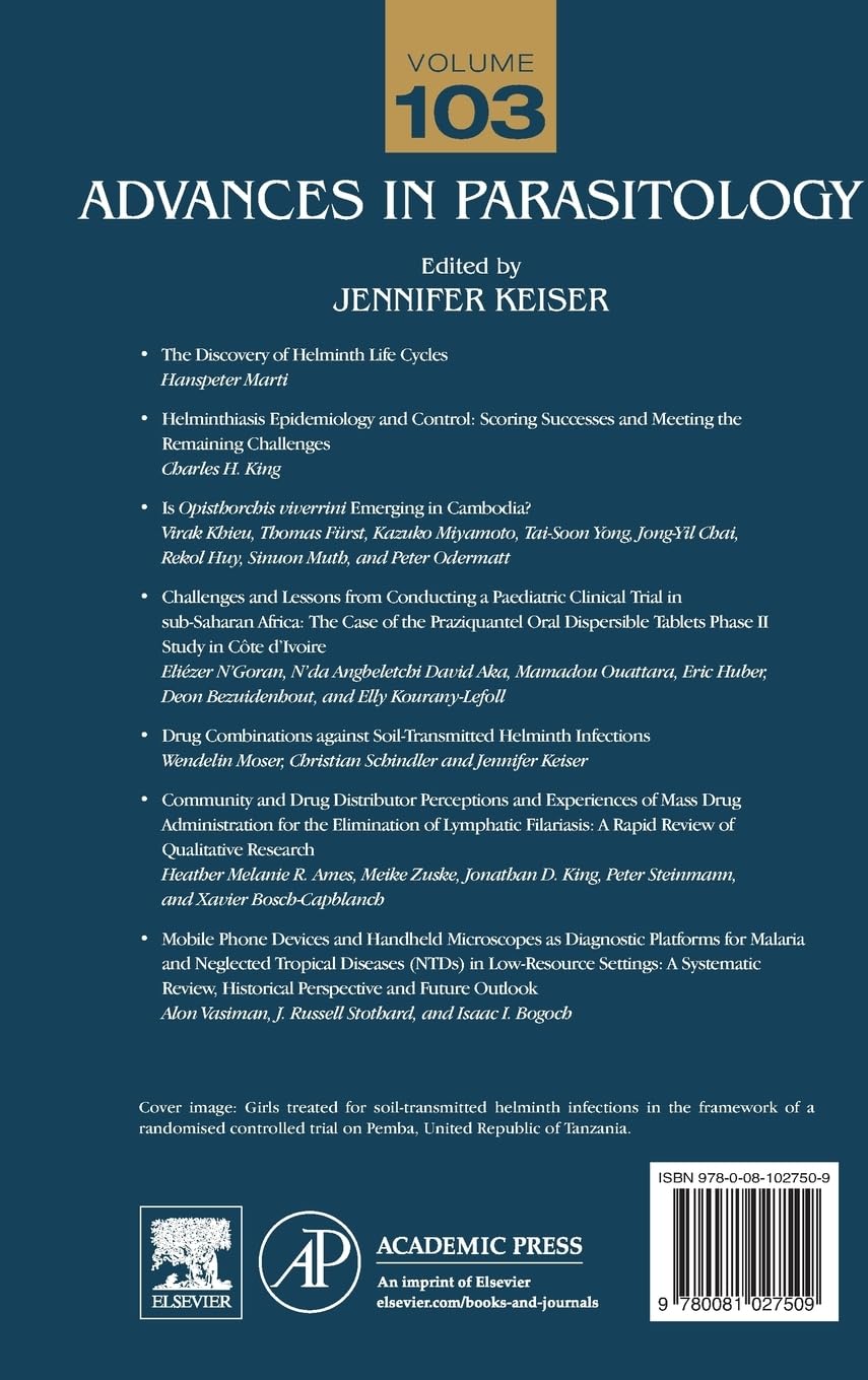 Highlighting Operational and Implementation Research for Control of Helminthiasis: Volume 103 (Advances in Parasitology, Volume 103)