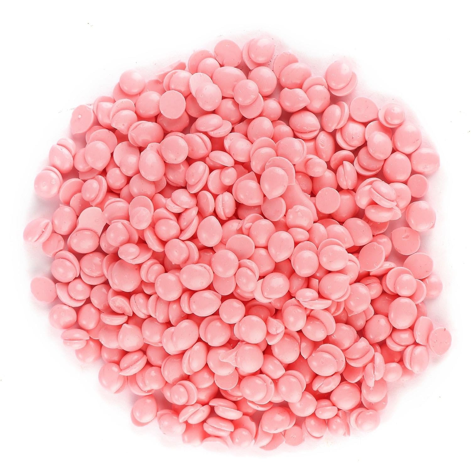Gentle Hair Removal Wax Beans Quick, Non-Irritating Wax for full body Smooth Skin Home Use Shop refill 100g - 500g 5 colors (100g, Rose)