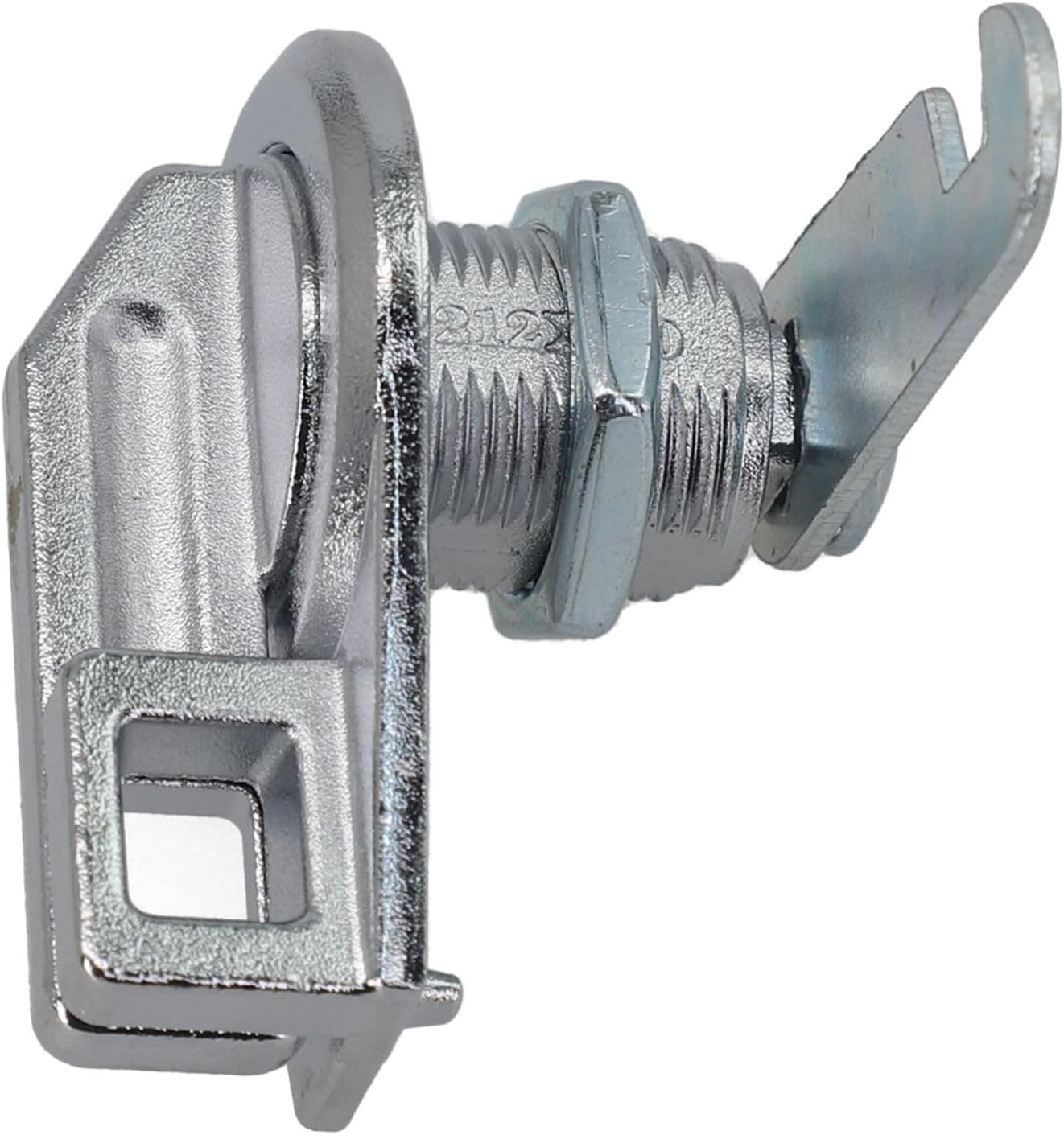 Padlockable Turn Tongue Lock for Storage Cabinets, Zinc Alloy Cam Lock with 20mm and 25mm Options, Secure Furniture Locker Latch for Doors and Drawers