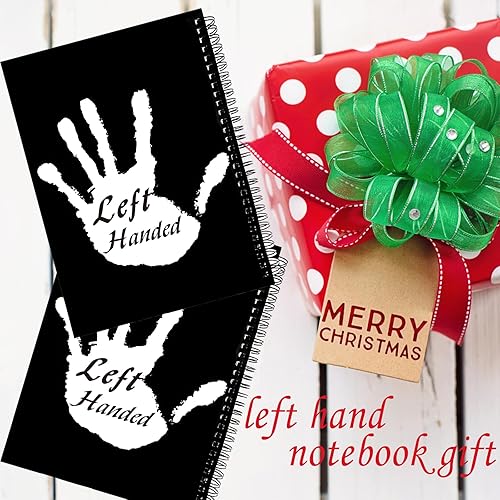 Miniatura 6 de 2 cuadernos para zurdos, cuadernos en espiral, cuadernos en espiral para zurdos, cuaderno de tapa dura para zurdos, regalo para zurdos, suministros