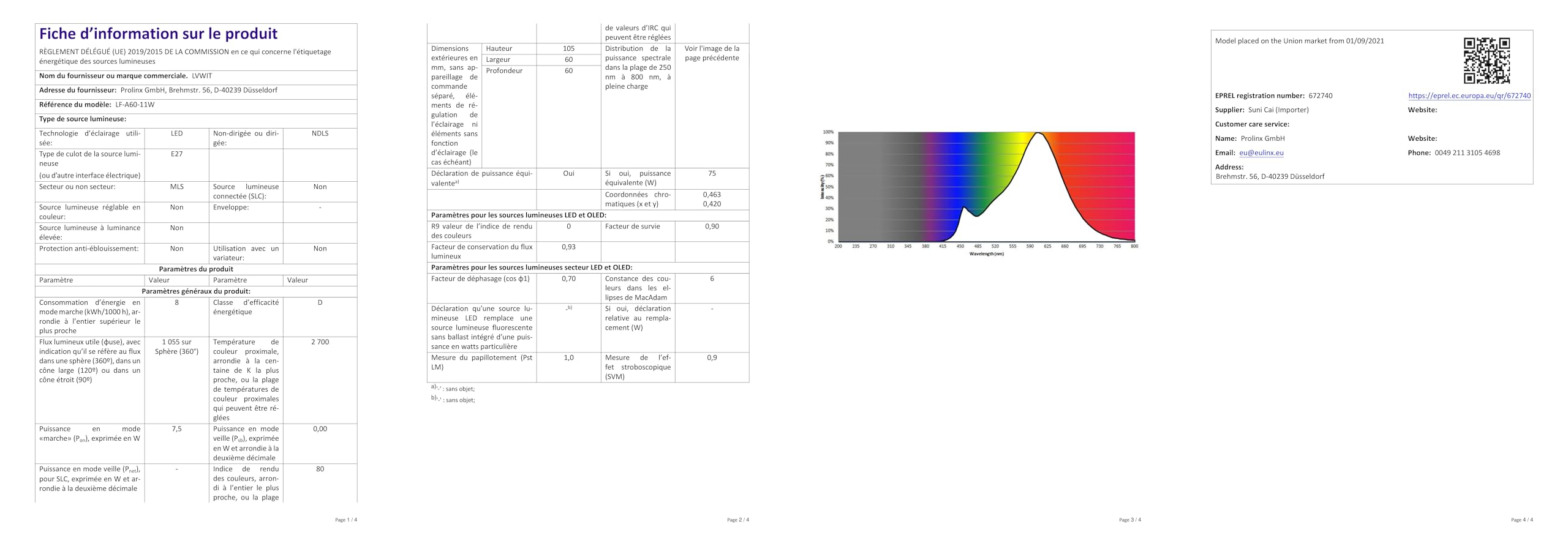 LVWIT Lampadine di filamenti a LED, 7.5W Equivalenti a 75W, 1055LM, 2700K Bianco Caldo, Attacco E27, Stile Vintage Retrò, Non Dimmerabile, Confezione da 12 Pezzi