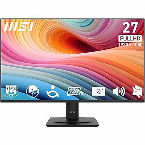 MSI PRO MP275 E2 monitor 27” FHD 120 Hz con altoparlanti
