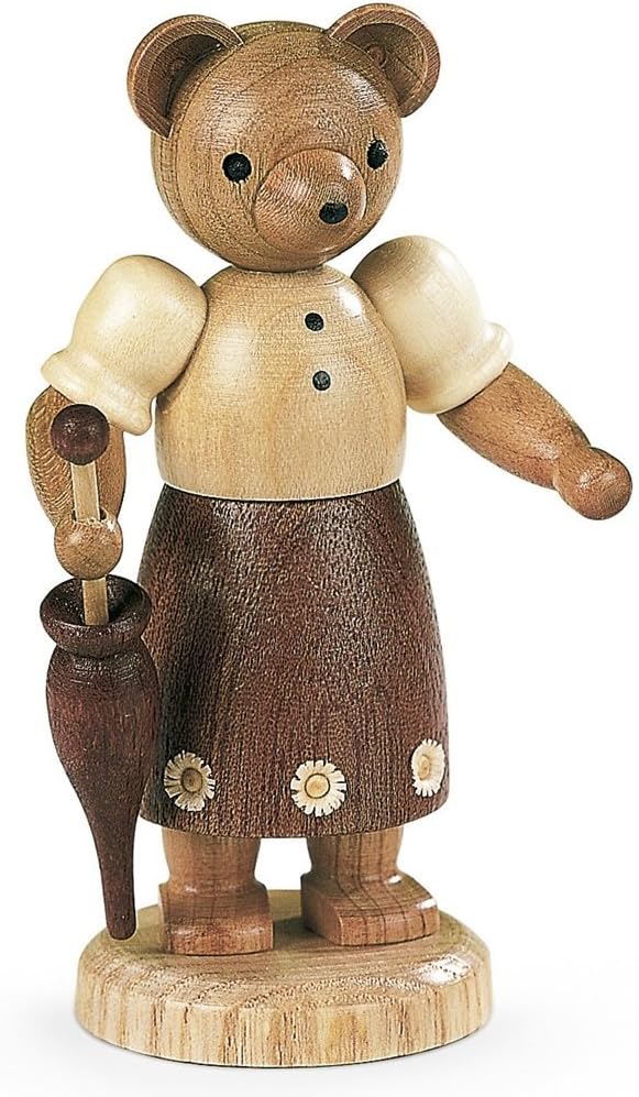 Rudolphs Schatzkiste Female Bear More unpainted, Small 10cm