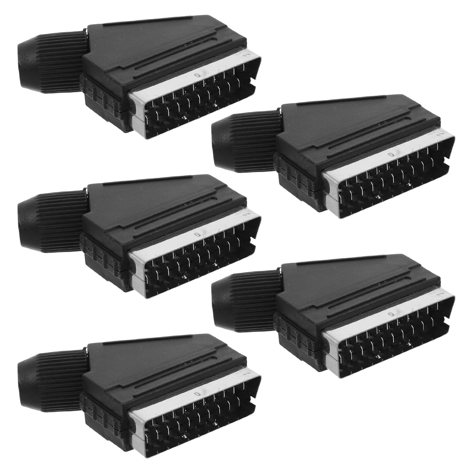 Conector masculino terminales NUOBESTY de 5 piezas para señal de consola y ordenador 8