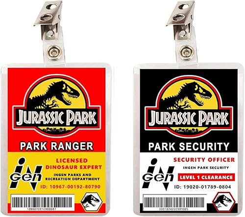 Ranger Licencia y Seguridad Set de 2 Insignias de Identificación